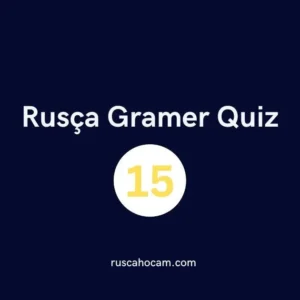 Rusça Gramer Quiz 15 - Orta Seviye Dilbilgisi Testi