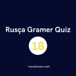 Rusça Gramer Quiz 18 - Orta Seviye Dilbilgisi Testi