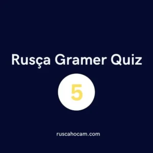 Rusça Gramer Quiz 5 - Orta Seviye Dilbilgisi Testi
