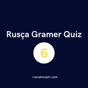 Rusça Gramer Quiz 6 - Orta Seviye Dilbilgisi Testi