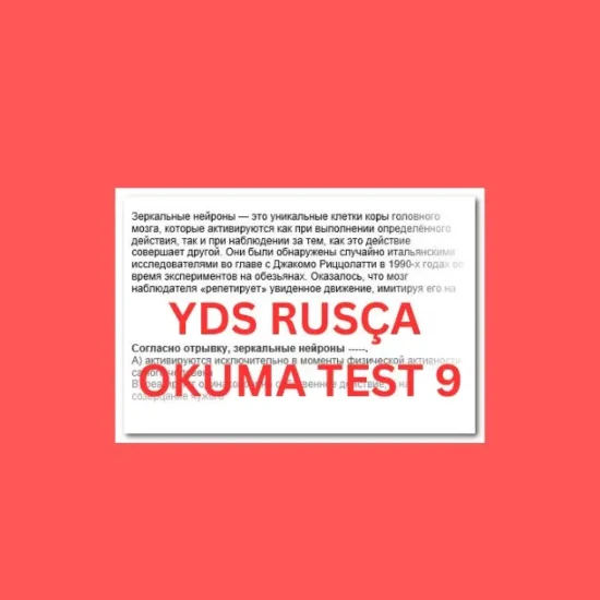 yds rusca okuma parcalari test 9
